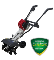 ATOM 756 Deluxe Honda powered 4-Stroke Tiller - Six Tine Model